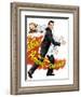 Arsenic and Old Lace, Priscilla Lane, Cary Grant, 1944-null-Framed Art Print