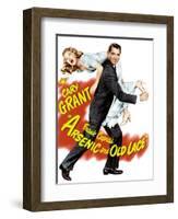 Arsenic and Old Lace, Priscilla Lane, Cary Grant, 1944-null-Framed Art Print