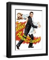 Arsenic and Old Lace, Priscilla Lane, Cary Grant, 1944-null-Framed Art Print