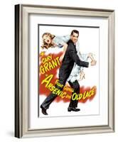 Arsenic and Old Lace, Priscilla Lane, Cary Grant, 1944-null-Framed Art Print