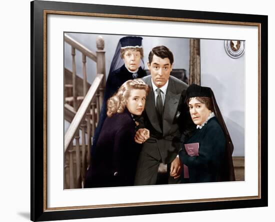 Arsenic And Old Lace, Priscilla Lane, Jean Adair, Cary Grant, Josephine Hull-null-Framed Photo