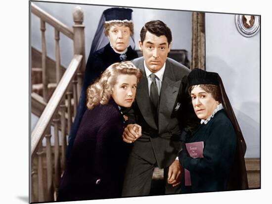 Arsenic And Old Lace, Priscilla Lane, Jean Adair, Cary Grant, Josephine Hull-null-Mounted Photo