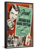 Arsenic and Old Lace, Swedish Movie Poster, 1944-null-Framed Art Print