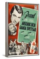 Arsenic and Old Lace, Swedish Movie Poster, 1944-null-Framed Art Print