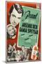 Arsenic and Old Lace, Swedish Movie Poster, 1944-null-Mounted Art Print