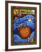 Art 1-Oscar Ortiz-Framed Giclee Print