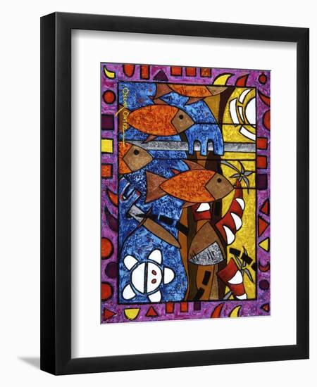 Art 3-Oscar Ortiz-Framed Giclee Print