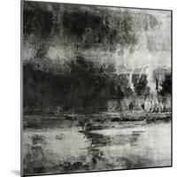 Art Abstract Acrylic Background in Black, Grey and White Colors-Irina QQQ-Mounted Art Print