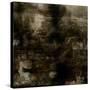 Art Abstract Acrylic Background in Brown, Grey and Black Colors-Irina QQQ-Stretched Canvas