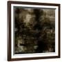 Art Abstract Acrylic Background in Brown, Grey and Black Colors-Irina QQQ-Framed Premium Giclee Print