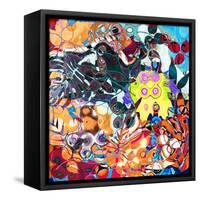 Art Abstract Colorful Background. To See Similar, Please Visit My Portfolio-Irina QQQ-Framed Stretched Canvas