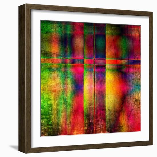 Art Abstract Colorful Background-Irina QQQ-Framed Art Print