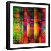 Art Abstract Colorful Background-Irina QQQ-Framed Art Print