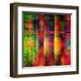 Art Abstract Colorful Background-Irina QQQ-Framed Art Print