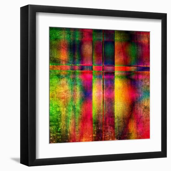 Art Abstract Colorful Background-Irina QQQ-Framed Art Print