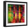 Art Abstract Colorful Background-Irina QQQ-Framed Art Print