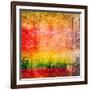 Art Abstract Colorful Background-Irina QQQ-Framed Premium Giclee Print