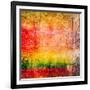 Art Abstract Colorful Background-Irina QQQ-Framed Premium Giclee Print