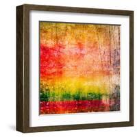 Art Abstract Colorful Background-Irina QQQ-Framed Art Print