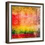 Art Abstract Colorful Background-Irina QQQ-Framed Premium Giclee Print