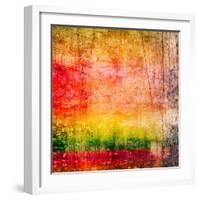 Art Abstract Colorful Background-Irina QQQ-Framed Premium Giclee Print