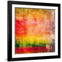 Art Abstract Colorful Background-Irina QQQ-Framed Art Print