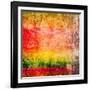 Art Abstract Colorful Background-Irina QQQ-Framed Art Print