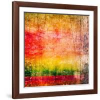 Art Abstract Colorful Background-Irina QQQ-Framed Art Print