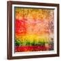 Art Abstract Colorful Background-Irina QQQ-Framed Art Print