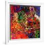 Art Abstract Colorful Rainbow Pattern Background. To See Similar, Please Visit My Portfolio-Irina QQQ-Framed Premium Giclee Print