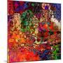 Art Abstract Colorful Rainbow Pattern Background. To See Similar, Please Visit My Portfolio-Irina QQQ-Mounted Premium Giclee Print