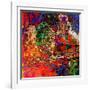 Art Abstract Colorful Rainbow Pattern Background. To See Similar, Please Visit My Portfolio-Irina QQQ-Framed Art Print