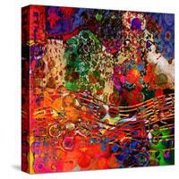 Art Abstract Colorful Rainbow Pattern Background. To See Similar, Please Visit My Portfolio-Irina QQQ-Stretched Canvas