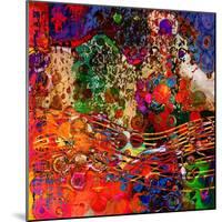 Art Abstract Colorful Rainbow Pattern Background. To See Similar, Please Visit My Portfolio-Irina QQQ-Mounted Art Print