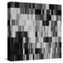 Art Abstract Geometric Textured Background in Black and White Colors, Pattern-Irina QQQ-Stretched Canvas
