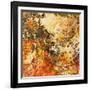 Art Abstract Grunge Graphic Background. To See Similar, Please Visit My Portfolio-Irina QQQ-Framed Art Print