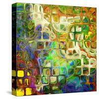 Art Abstract Rainbow Pattern Background. To See Similar, Please Visit My Portfolio-Irina QQQ-Stretched Canvas