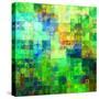 Art Abstract Vibrant Tiles Geometric Pattern For Background-Irina QQQ-Stretched Canvas