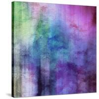 Art Abstract Watercolor Background On Paper Texture In Light Violet And Pink Colors-Irina QQQ-Stretched Canvas