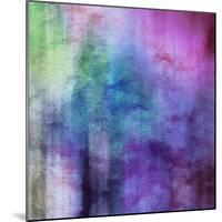 Art Abstract Watercolor Background On Paper Texture In Light Violet And Pink Colors-Irina QQQ-Mounted Premium Giclee Print