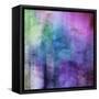 Art Abstract Watercolor Background On Paper Texture In Light Violet And Pink Colors-Irina QQQ-Framed Stretched Canvas