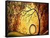 Art Across The Golden River-Megan Aroon Duncanson-Framed Stretched Canvas