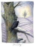 Crescent Raven Moon-Art and a Little Magic-Giclee Print