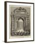 Art and Archaeology in Rome, the Ponte Sisto Fountain, Now Being Demolished-Henry William Brewer-Framed Giclee Print