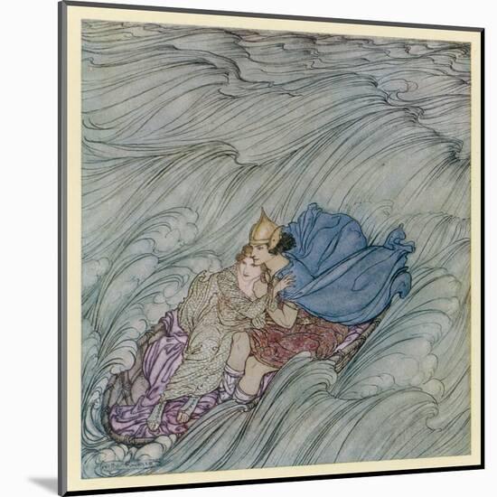 Art and Delvcaem-Arthur Rackham-Mounted Art Print