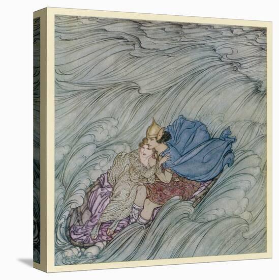 Art and Delvcaem-Arthur Rackham-Stretched Canvas