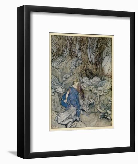 Art and Delvcaem-Arthur Rackham-Framed Art Print