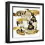 Art and Gold-CARACOLLA-Framed Art Print