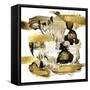 Art and Gold-CARACOLLA-Framed Stretched Canvas