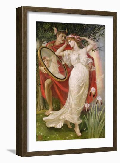 Art and Life, 1907-Walter Crane-Framed Giclee Print